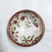 SMALL ROUND SALAD OR NUT BOWL MANGO WOOD ENAMEL FESTIVE BERRY