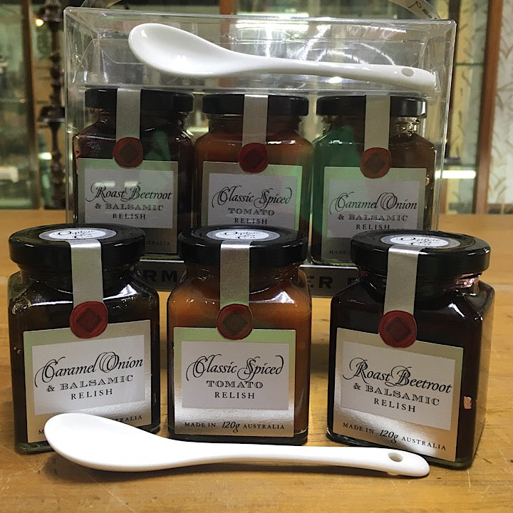 GOURMET BURGER RELISH 3 PACK