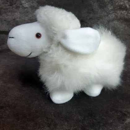 BABY ALPACA WOOL TOY SHEEP