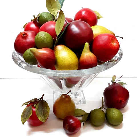 DECORATIVE FRUIT FOR A CENTREPIECE BOWL