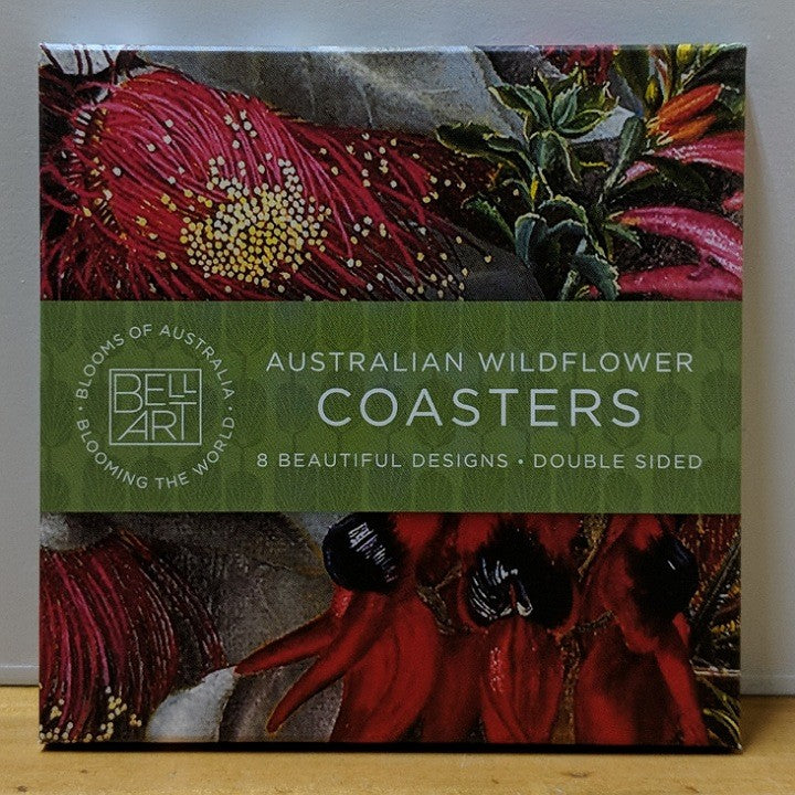 AUSTRALIAN WILDFLOWER COASTERS 2