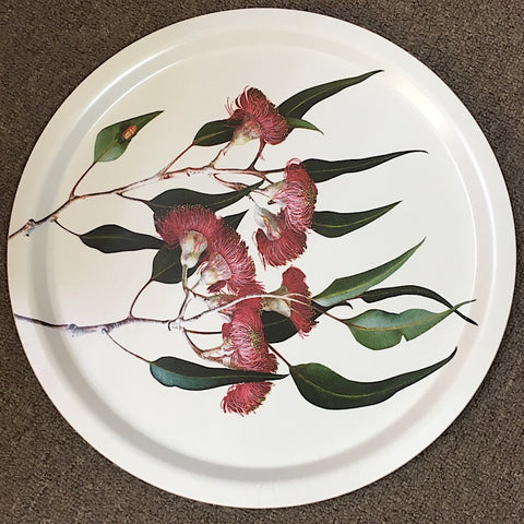 BIRCH WOOD TRAY EUCALYPT PAINTING