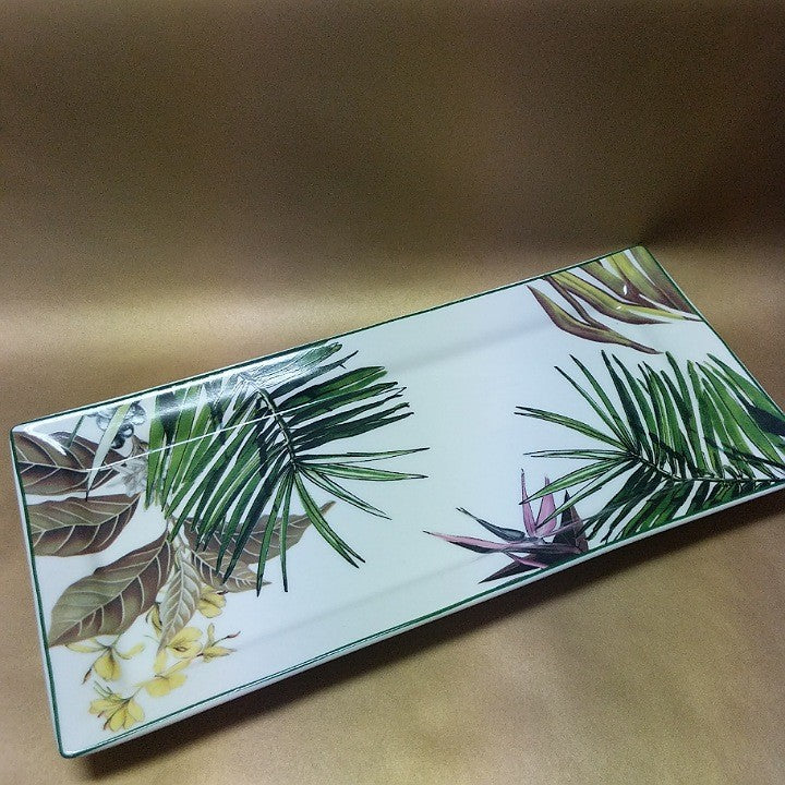 BOTANICAL PRINT CHINA TRAY