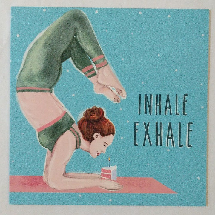 CARD INHALE EXHALE