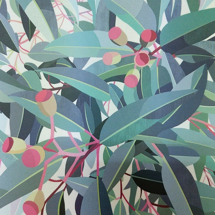 GREETING CARD GUM LEAVES