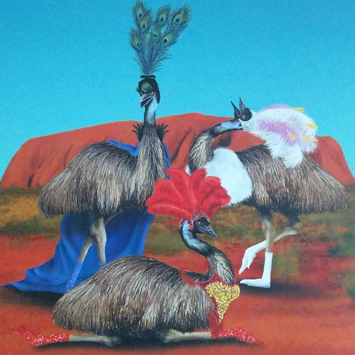 GREETING CARD LALA LAND DESERT QUEENS