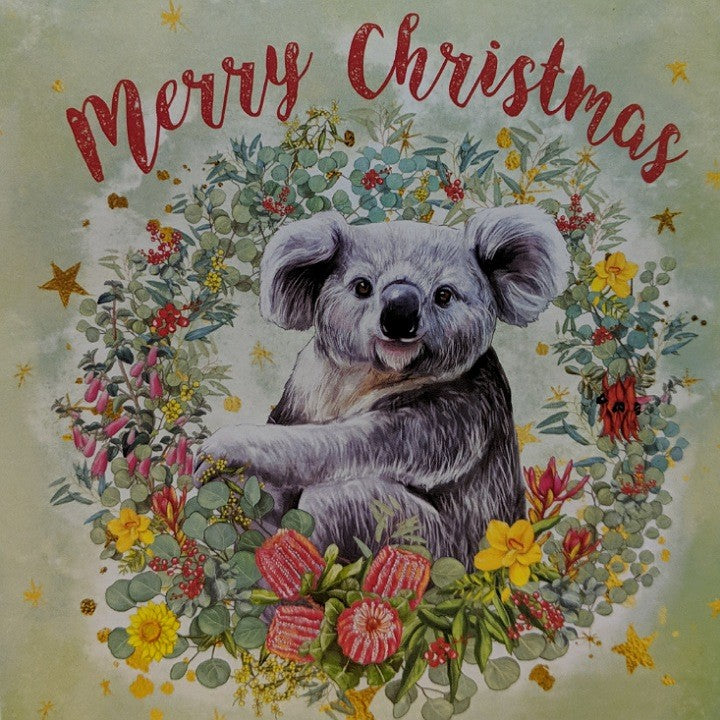 GREETING CARD MERRY CHRISTMAS