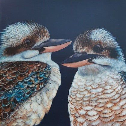 GREETING CARD KOOKABURRAS