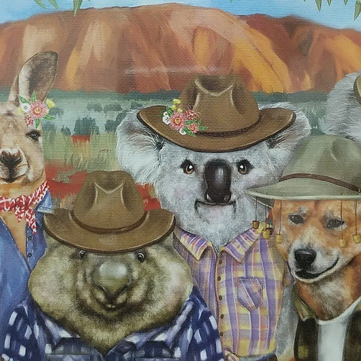 JIGSAW PUZZLE 1000 PIECE SUNNY OUTBACK