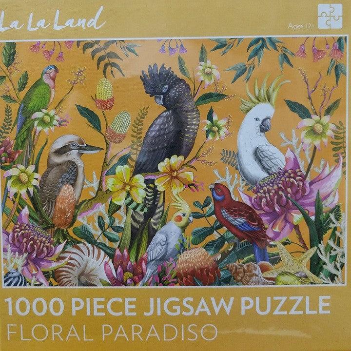 JIGSAW PUZZLE 1000 PIECE FLORAL PARADISE