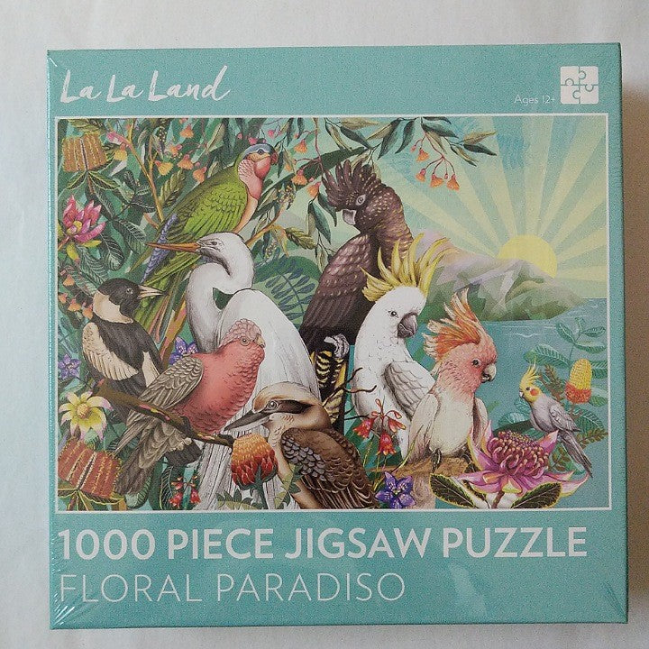 JIGSAW PUZZLE FLORAL PARADISE