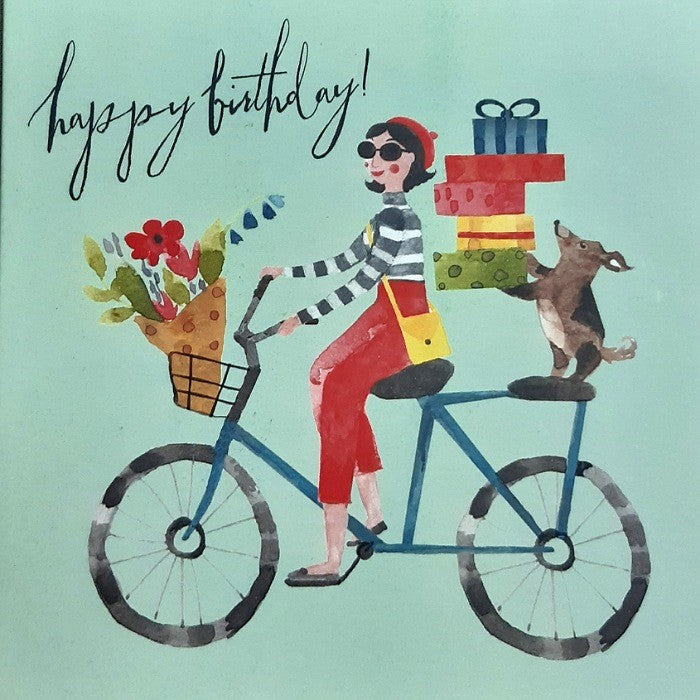 GREETING CARD HAPPY BIRTHDAY RIDE
