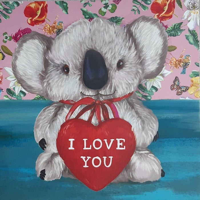 GREETING CARD I LOVE YOU