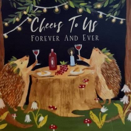 GREETING CARD CHEERS TO US