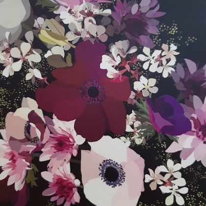 GREETING CARD PETUNIAS