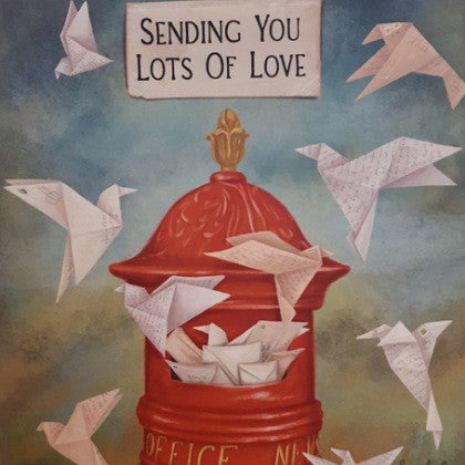 GREETING CARD SENDING YOU LOVE