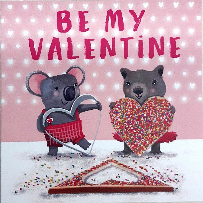 CARD BE MY VALENTINE