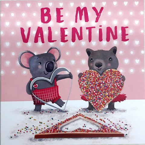 CARD BE MY VALENTINE