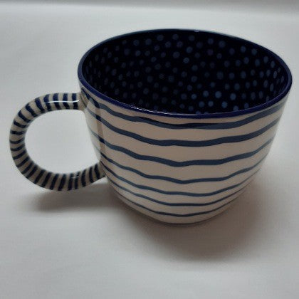 CHINO MUG NAVY LINES