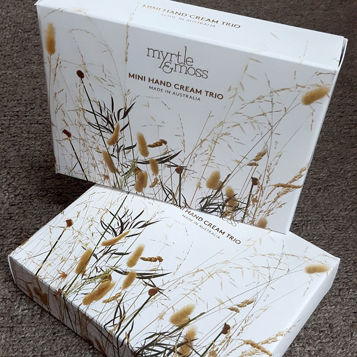 MINI HAND CREAM TRIO MYRTLE AND MOSS