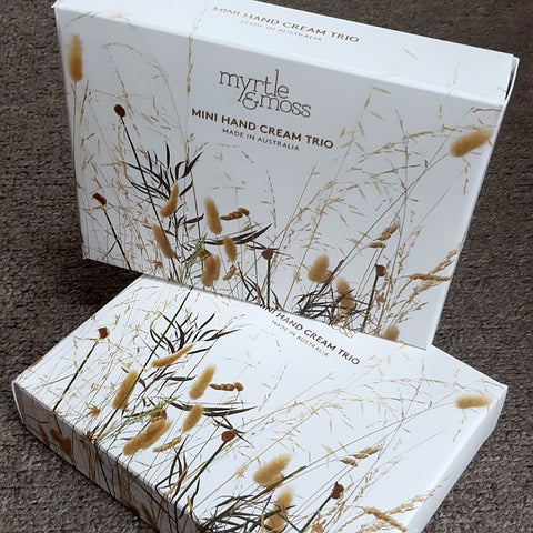 MINI HAND CREAM TRIO MYRTLE AND MOSS