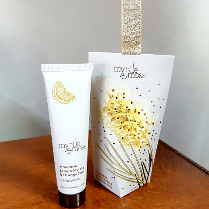 MINI HAND CREAM PACKAGED AS A CHRISTMAS ORNAMENT