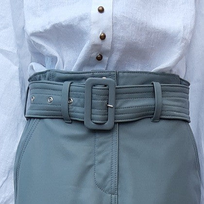 LEATHER SKIRT LONG LINE CLOUD SIZE 1