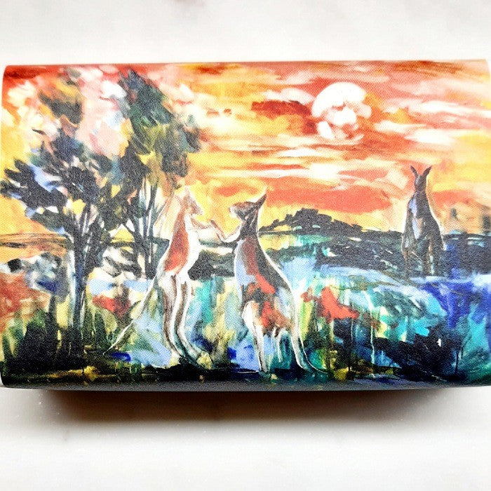 SOAP KANGAROOS AT SUNSET