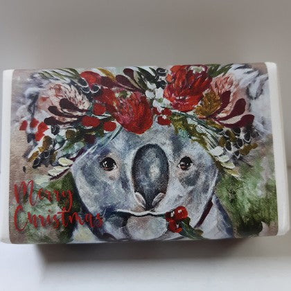 SOAP MERRY CHRISTMAS RUBY KOALA