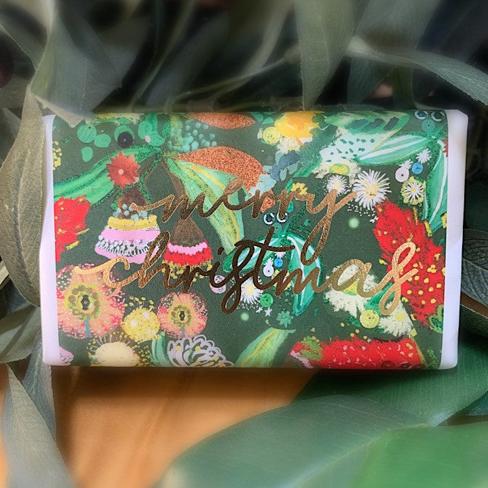 SOAP MERRY CHRISTMAS GOLD FOIL