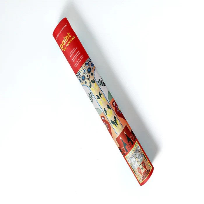 PAINT BY NUMBERS MEDITERRANEAN MURAL