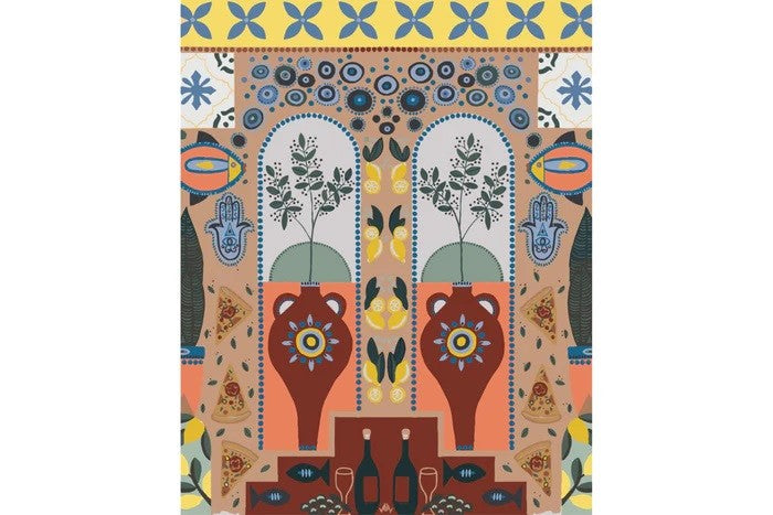 PAINT BY NUMBERS MEDITERRANEAN MURAL