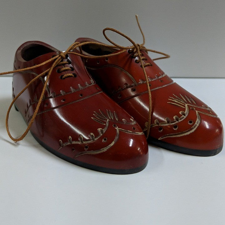 BROWN BROGUES MENS SHOE TRINKET