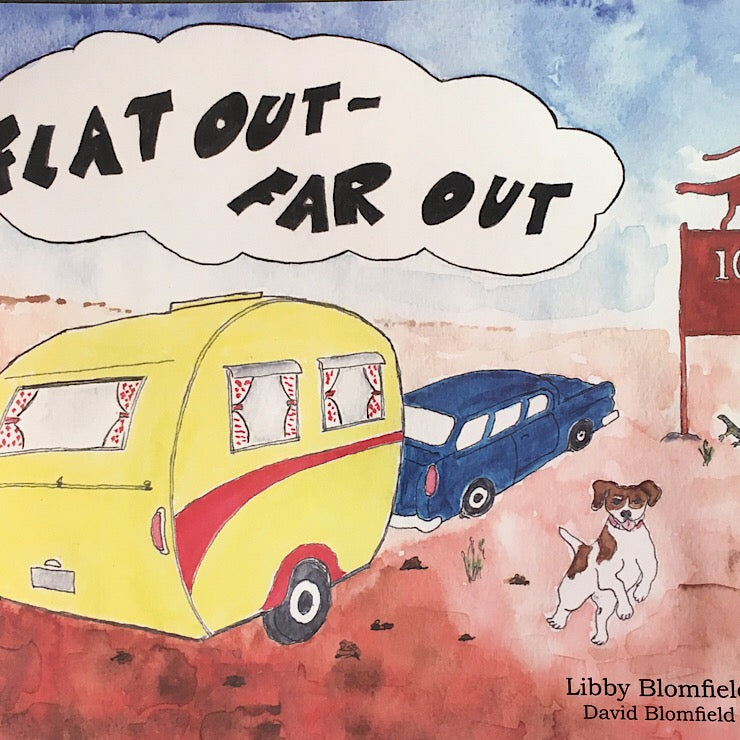 BOOK FLAT OUT FAR OUT