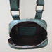 SMALL CROSS BODY BAG GREEN LEATHER