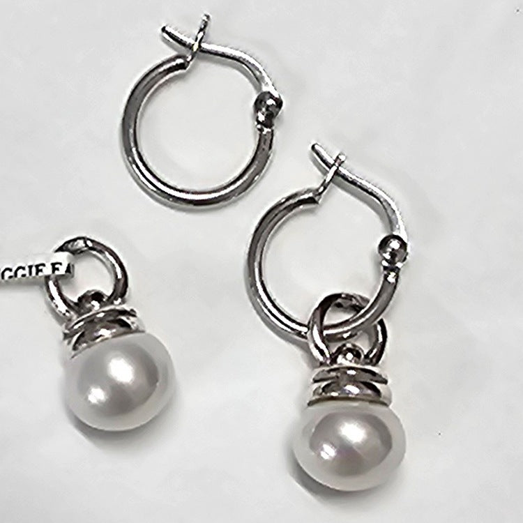 SILVER BELLA DONNA  EARRINGS