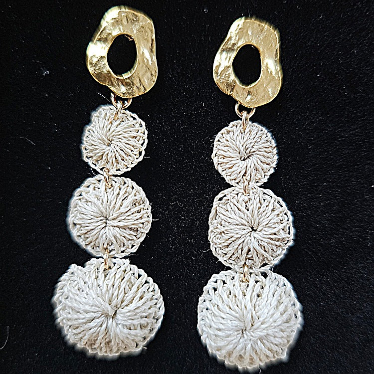 BILUM AND BILAS TRI WARP EARRINGS