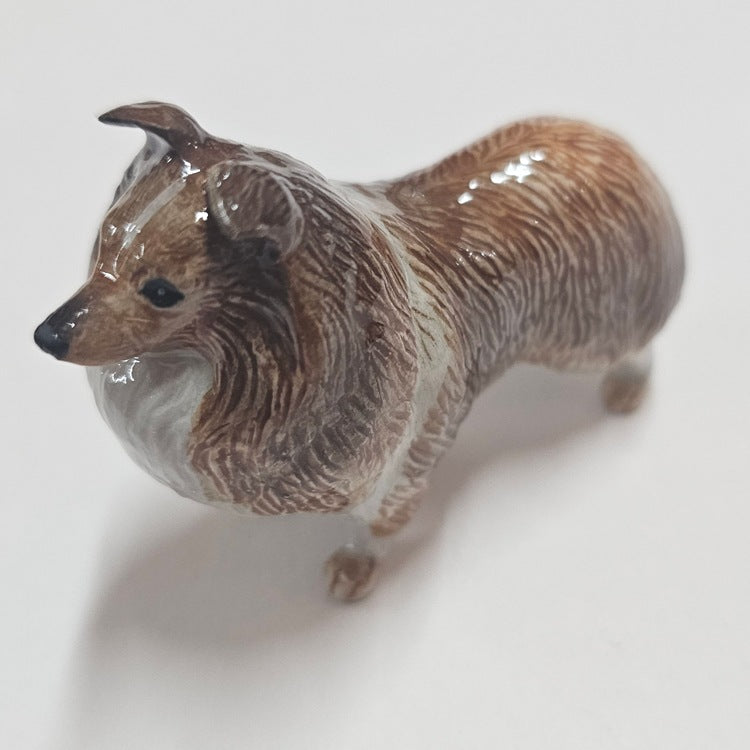 PORCELAIN FIGURINE SHETLAND SHEEP DOG