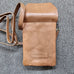 LEATHER MOBILE PHONE GLASSES CASE