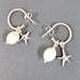 ANNABELLE HARDIE EARRINGS STERLING SILVER ITALIAN SLEEPERS