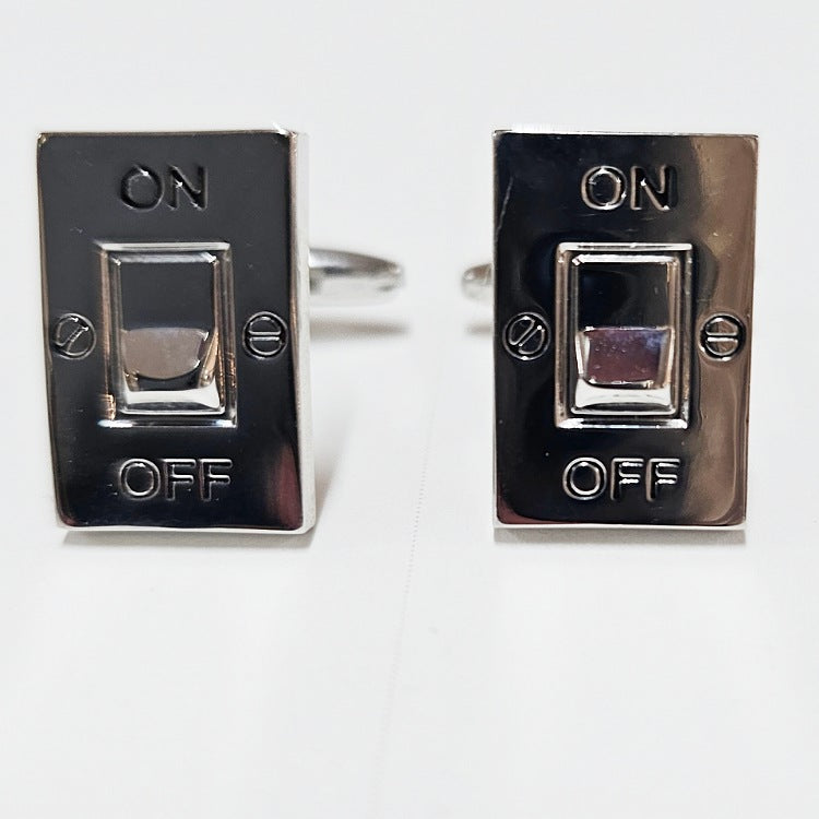 CUFFLINKS ON OFF SWITCH