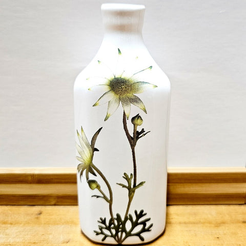 ANGUS AND CELESTE BOTTLE VASE FLANNEL FLOWER