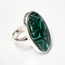 RING MALACHITE IN CHRYSOCOLA SIZE 8