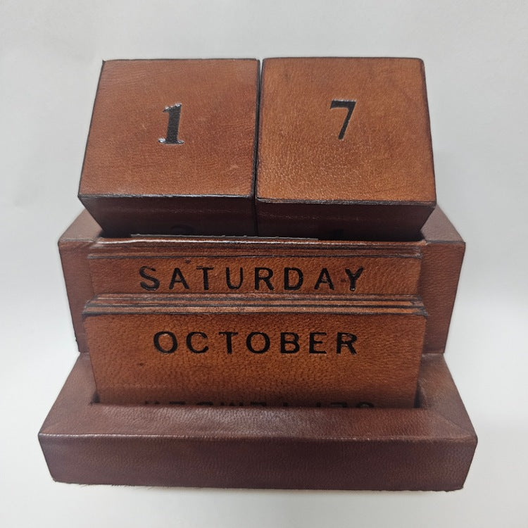 LEATHER CALENDAR