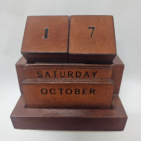 LEATHER CALENDAR