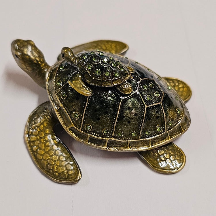 TURTLE TRINKET BOX