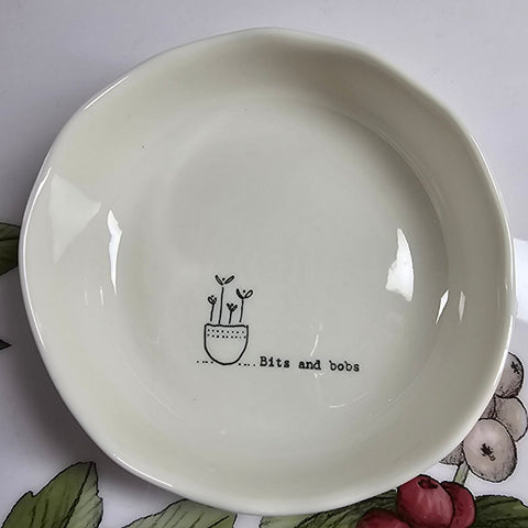 PORCELAIN DISH [WORDS:BITS AND BOBS]