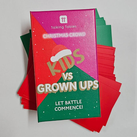 CHRISTMAS GAMES KIDS VERSUS GROWN UPS