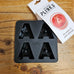 DRINKS PLINKS ICE CUBE TRAY LETTER A