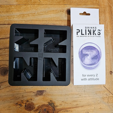 DRINKS PLINKS ICE CUBE TRAY LETTER  z